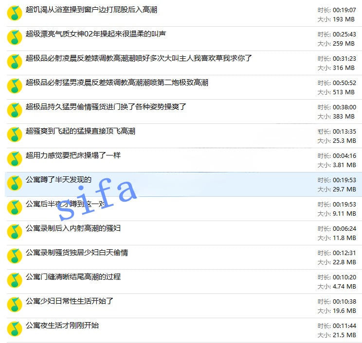 重磅10月国庆档酒店民宿高清偷听录音38V/1.37G