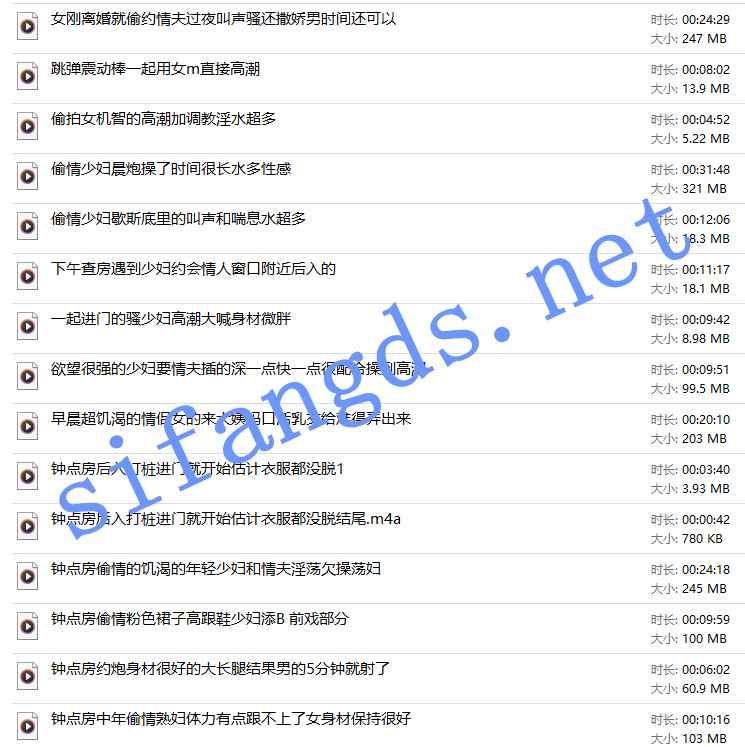 门缝偷听️录音笔偷听7-8月合集极品呻吟叫床41V/1.23G