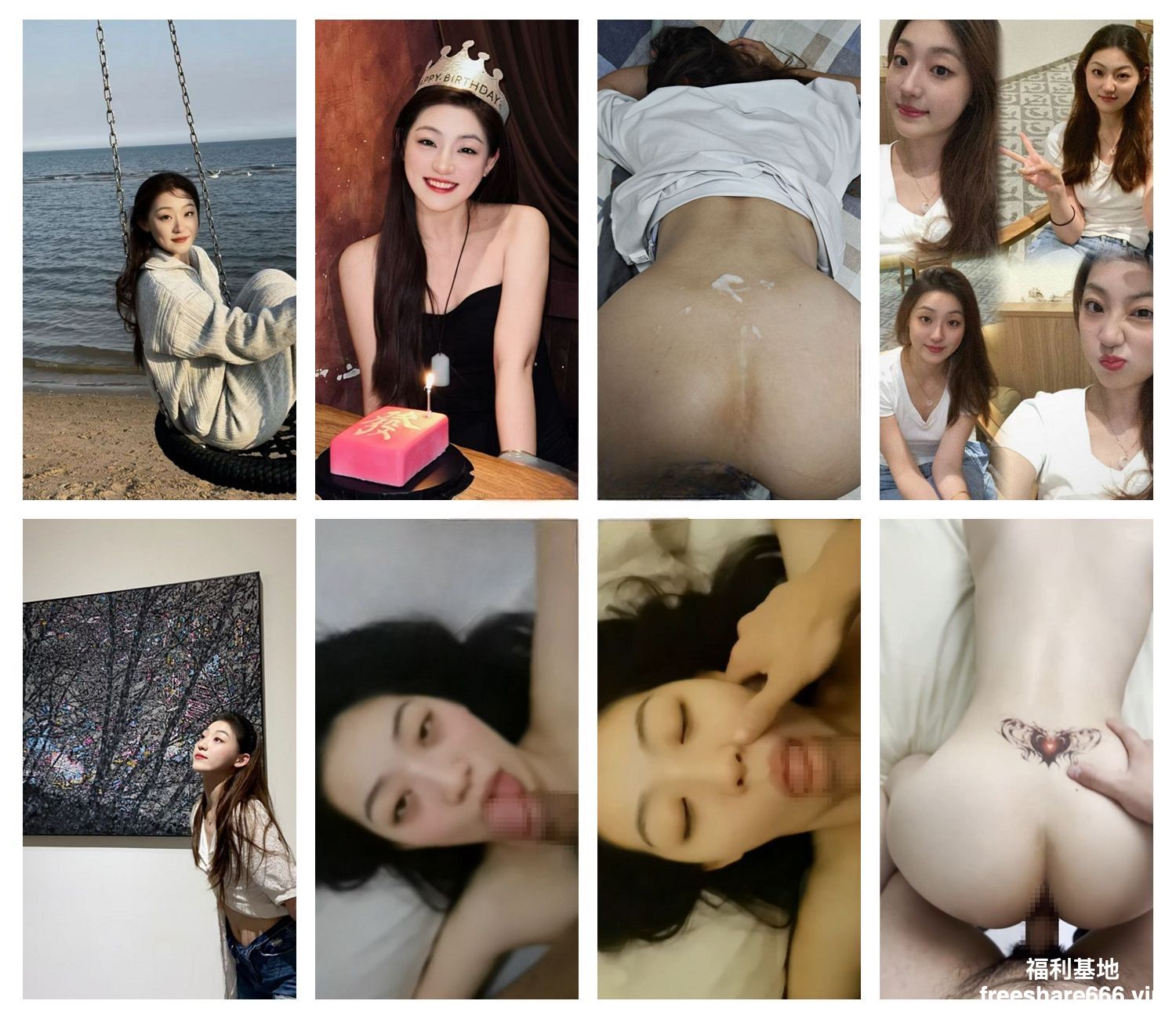 原档泄密：3位极品靓女原档图影泄密18P/26V/878M